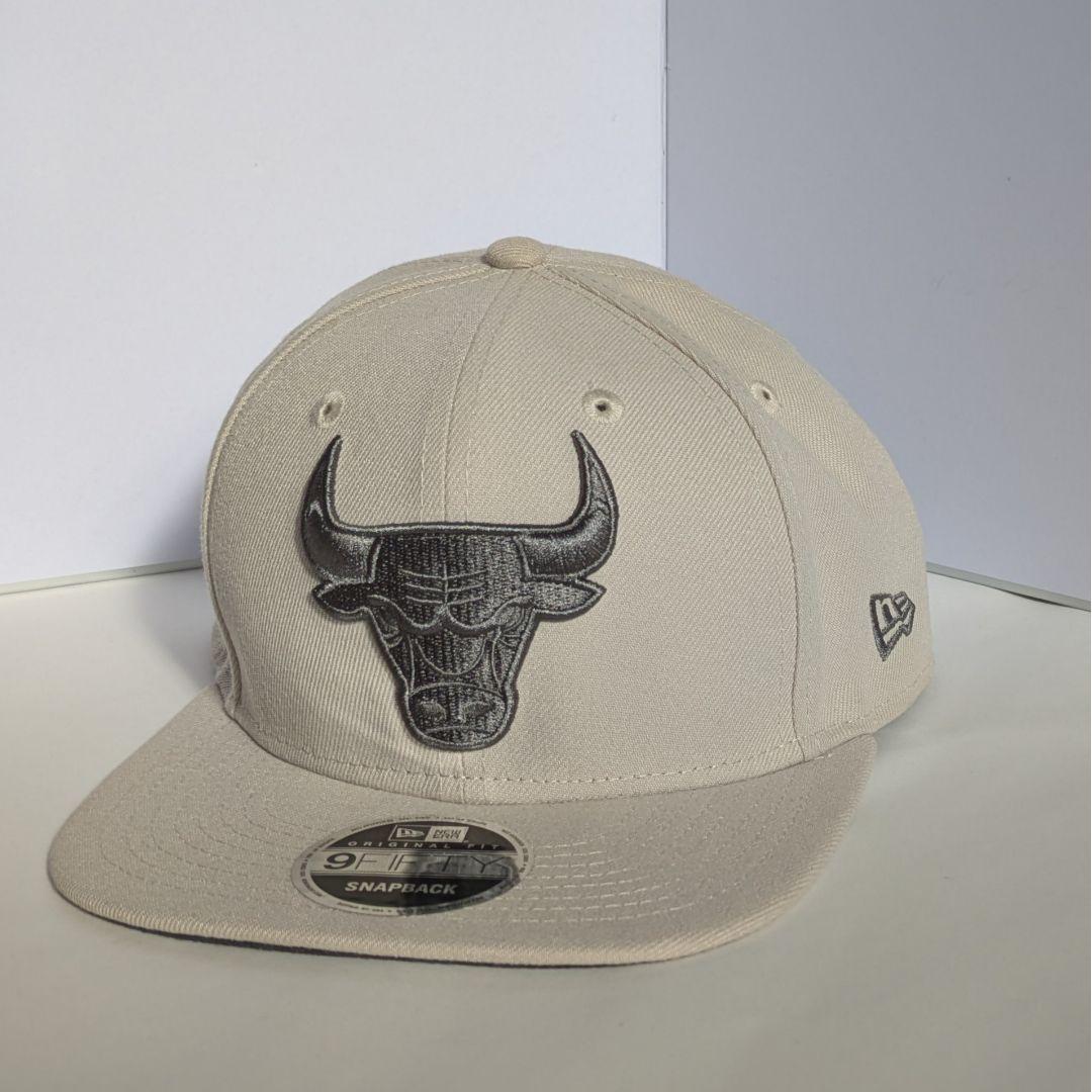 Used New Era Chicago Bulls Off-White Official Cap