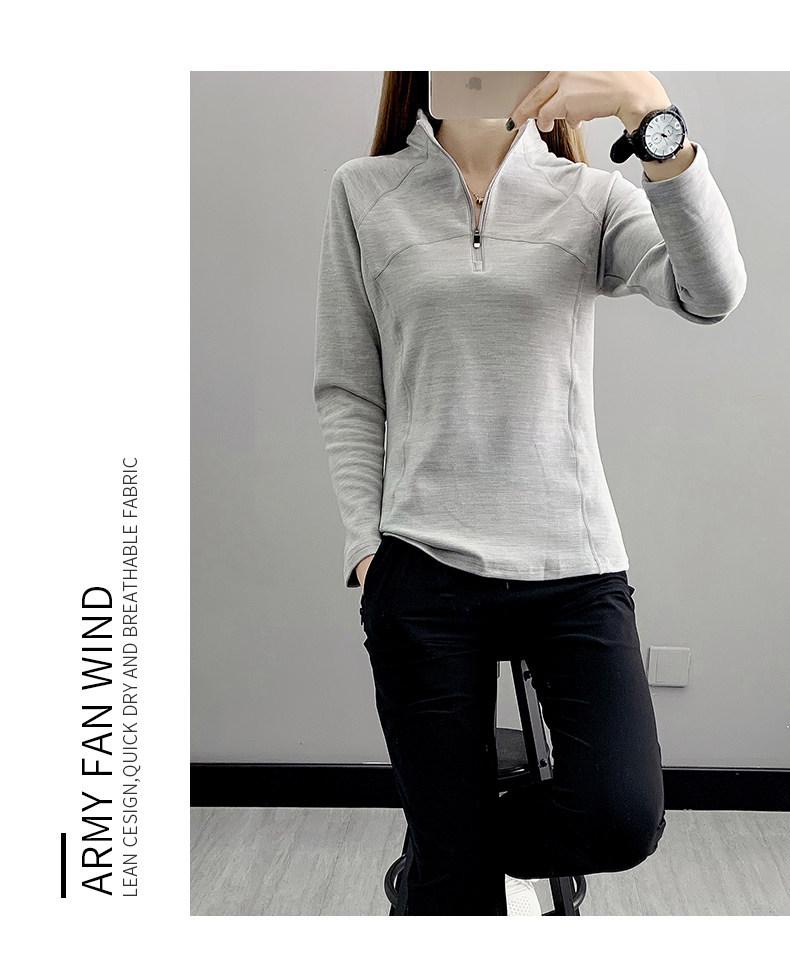 2025 Women's Lightweight Fleece Quick-Dry T-Shirt for Outdoor Running & Hiking