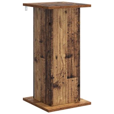 Plant Stand Rustic Wood Look 30.5 X 30 X 60.5 Cm Engineered Wood