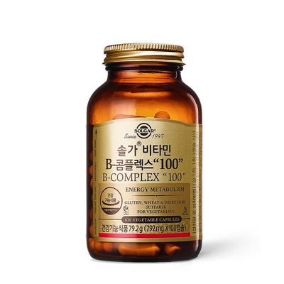 Solgar Complesso Vitamine B 100, 100 compresse, 1 unità
