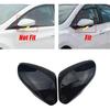 Dekorationskappe für die Spiegelkappe der Seitentür für 2011-2016 Hyundai Elantra (Nur für Spiegel mit Blinker) Ersetzen#876163X000 (Schwarz, Links +