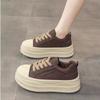 Autumn Women's Casual Sports Shoes 2026 Comfortable Anti Slip Outdoor Fashion Retro Platform Vulcanized Shoes Zapatos Mujer