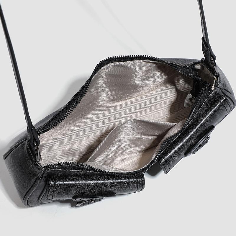 2025 New Retro Underarm Bag Women's Fashion Trendy High-Quality Crescent Bag This Year's Popular Shoulder Bag