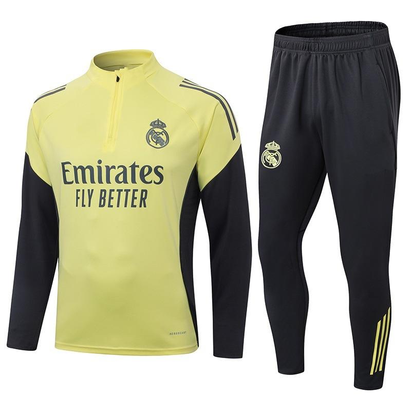 2526 Football Training Clothes Set Pre-Game Appearance Clothes Warm-Up Long-Sleeved Training Clothes Set