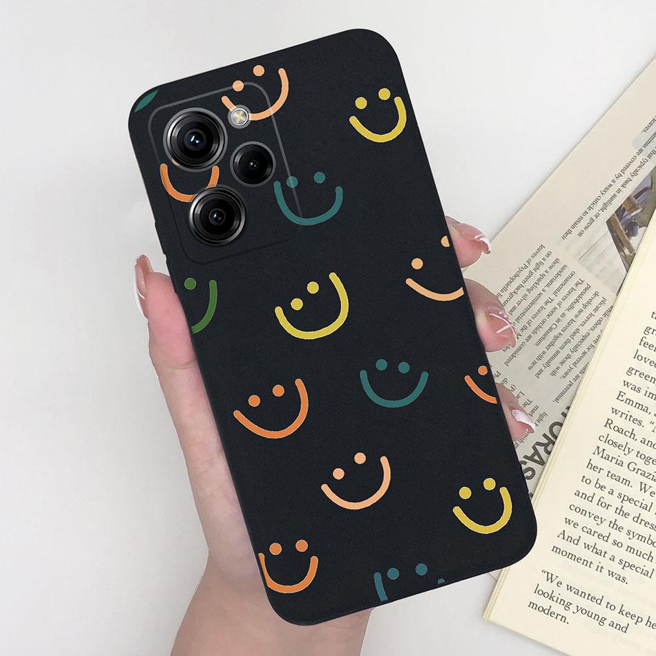 Cell Phone Case For Xiaomi Poco X5 Pro 5G Trendy Pattern Silicone Protective Matte Cover For PocoX5 X 5 X5Pro Capa Funda Bumper