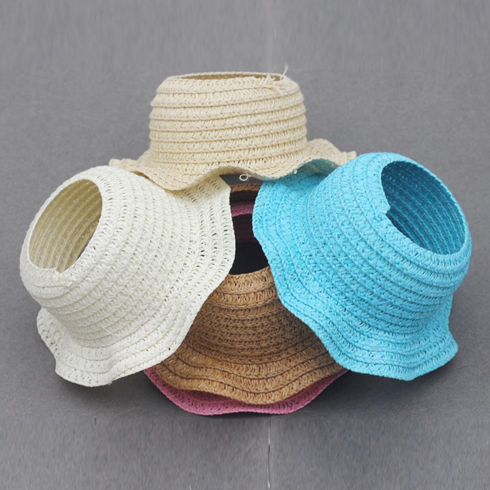 For 17cm Labubu Doll Clothes Fashion Clothes Straw Hat Doll Clothes Color Match Hat Dolls Accessories Cute Decoration Little Clothes