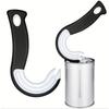 Multifuctional Easy-Grip Hook Can Opener Ring Hook Jar Openers Manual Bar Lid Opening Tools Bottle Openers Kitchen Accessories