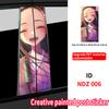 Nezuko Anime Car Stickers Car B-pillar Decal Waterproof Stickers Auto Center Pillar Sticker Cover Scratches Vehicle Decor