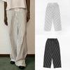 Korean Badblood BCAC Series Women's Striped Casual Wide-Leg Sports Pants