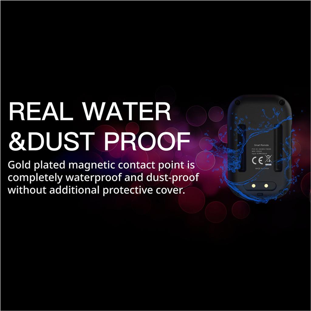 Wireless Smart Remote Control Replacement for GoPro Hero 12 11 10 9 8 Max LED Colorful Screen Built In Battery 50M