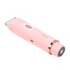 Electric Bikini Hair Trimmer Water Proof Rechargeable Dual Head Hair Trimmer for Women Pink