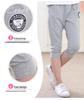 Korean Style Girls' Summer Sweatpants (6-15 Years) - Casual Capri Sports Pants