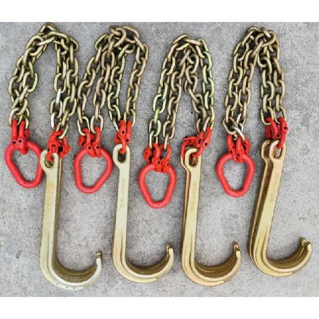 Pulley for steel wire rope Road rescue truck trailer wrecker accessories hook chain loquat hook winch sling Trailer vehicle