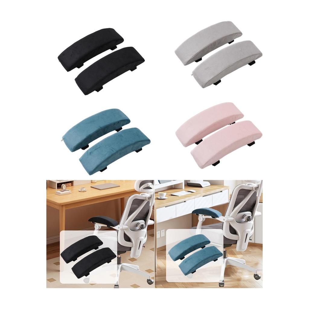 Desk Chair Armrest Cushion Elbow Pillow Removable Cover Thick 30x8x5cm Comfort