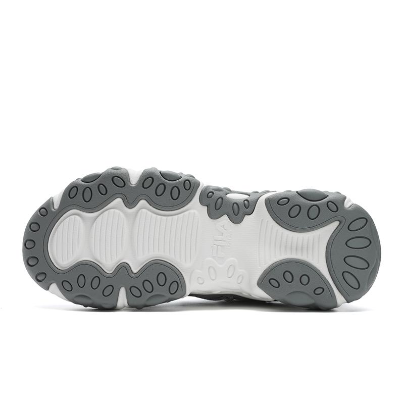 New FILA FLUID 6 Abrasion Resistant, Breathable, Lightweight Low top Running Shoes Men's Gray F12M532105FOA