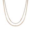 Double-Layered Clavicle Necklace: Elegant Cold Style for Women
