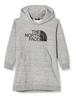 Logo Antibacterial and Mixed Size 140 Women's Girls' Dress, Odor-Resistant, Gray,