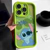 Stitch Angel applies to Apple 11proMax mobile phone case iPhone11 couple 11 creative TPU soft case 11