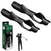 DuoRui Golf Grip Correction Device, Grip Trainer, Right-Handed, Compatible with 5860 Caliber Grips, Lightweight, BeginnerPractice Use, Black (Set of