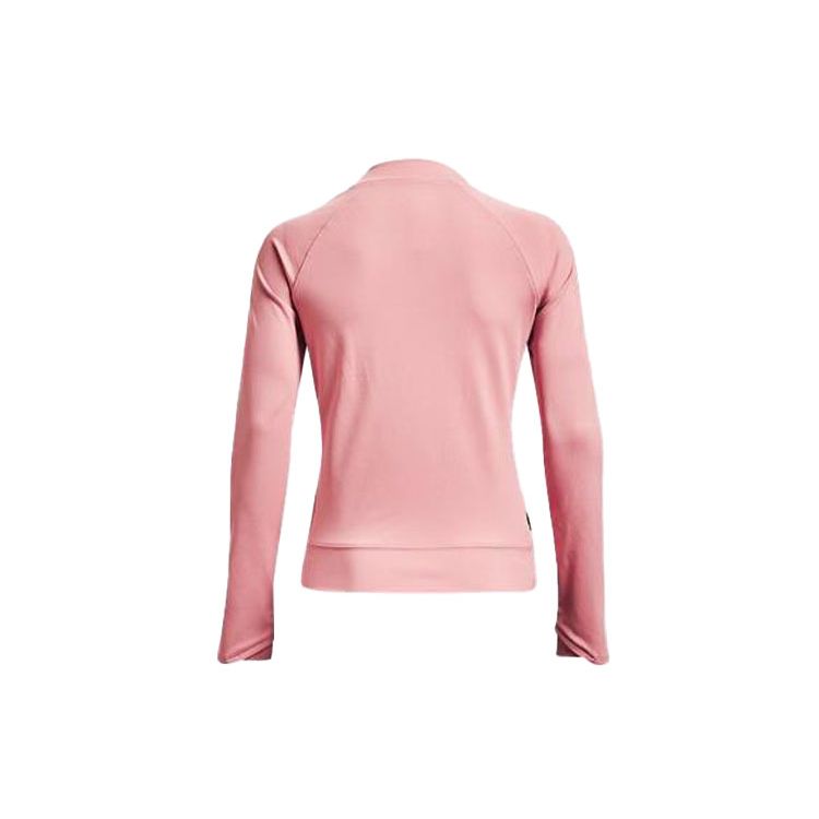 Under Armour Rush Coldgear Core Long Sleeve Training Top Women Tops Pink 1365721-663