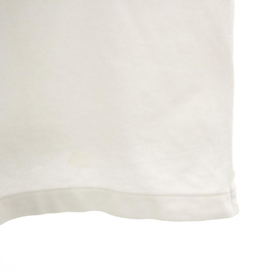 POLO GOLF Golf Short Sleeve Polo Shirt XL White RALPH LAUREN Pique Fabric Men's Used