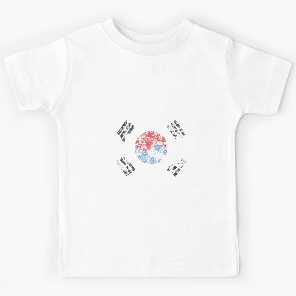 K-Pop Is My Soul - Kawaii K-Pop Music Shirt Korean Flag Kids T-Shirt 140