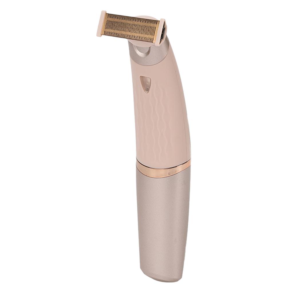 Electric Lady Clipper High Hardness Safety Portable Electronic Female Trimmer with Guide Comb
