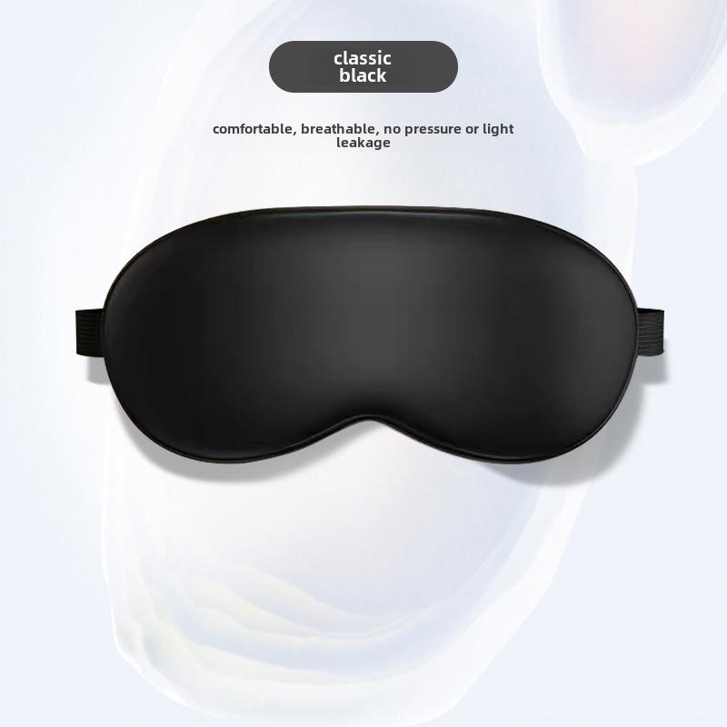 

Двусторонняя шелковая маска для глаз для мужчин и женщин: Блокировка света, горячие/холодные компрессы для сна и релаксации