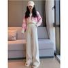 Leisure Pants Children's Spring and Autumn New Drape Wide-leg Trousers
