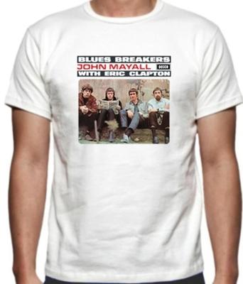 John Mayall Blues Breakers Koszulka Eric Clapton Lata 60 Muzyka Rockowa Album Cream GT107