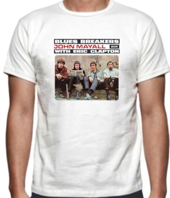 

John Mayall Blues Breakers T Shirt Eric Clapton 60s Rock Music Album Cream GT107 3XL
