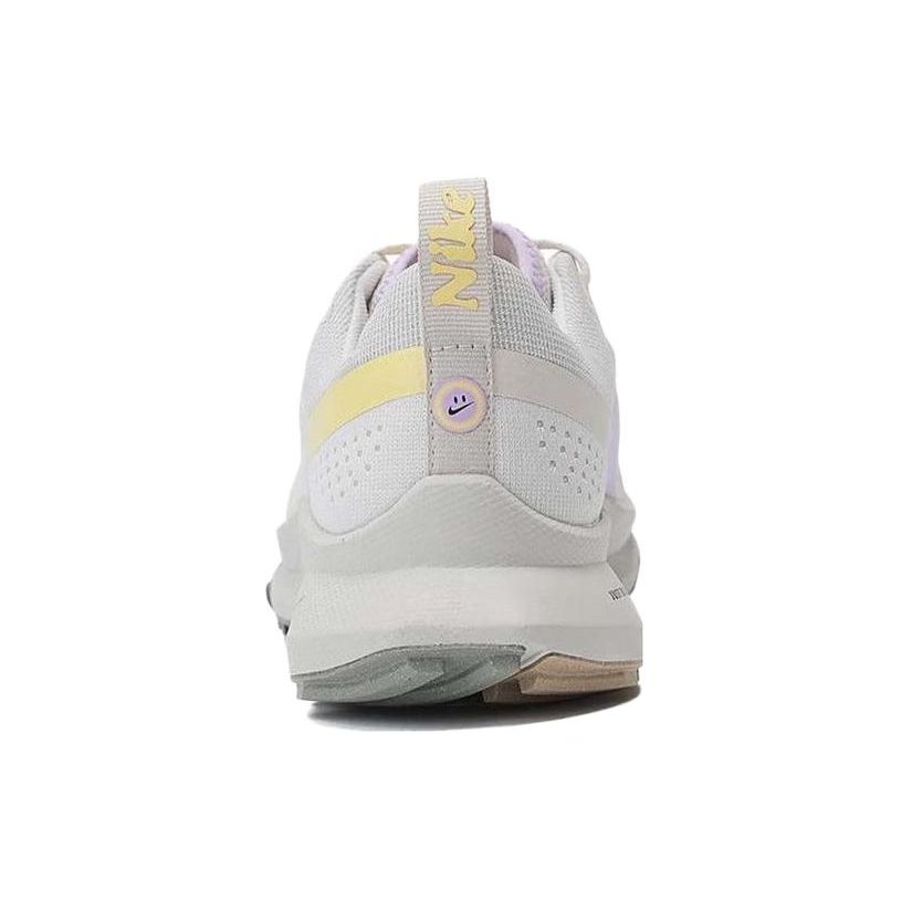 Nike Pegasus Trail 4 React Bequeme Trendige Langlebige Ausgewogene Low-Top Laufschuhe Damen Sneaker Weiß Lila FZ5060-095