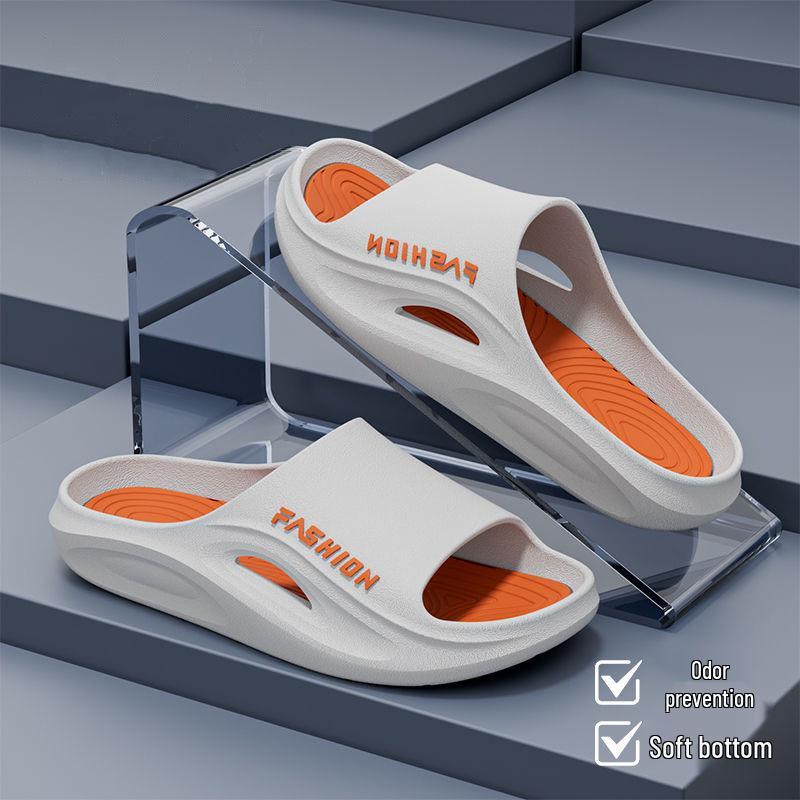 2025 Men's Summer Thick-Soled Deodorant Non-Slip Slippers for Indoor & Outdoor