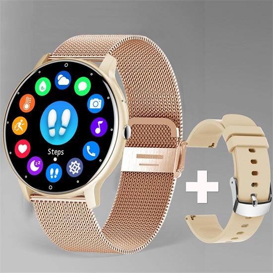 SACOSDING Smart Watch for Men Women Bluetooth Call Heart Rate Fitness Tracker with 1.39 Inch Screen IP67 Waterproof Smartwatch Android