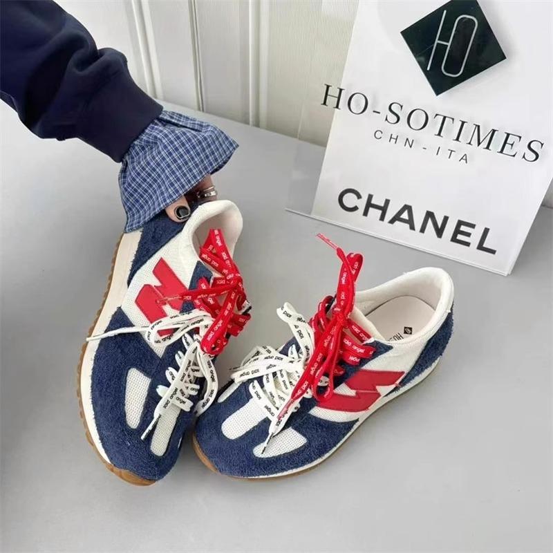 Customized retro leather breathable inner height increase German training shoes women's 2025 spring and autumn new thick-soled casual sports Forrest G