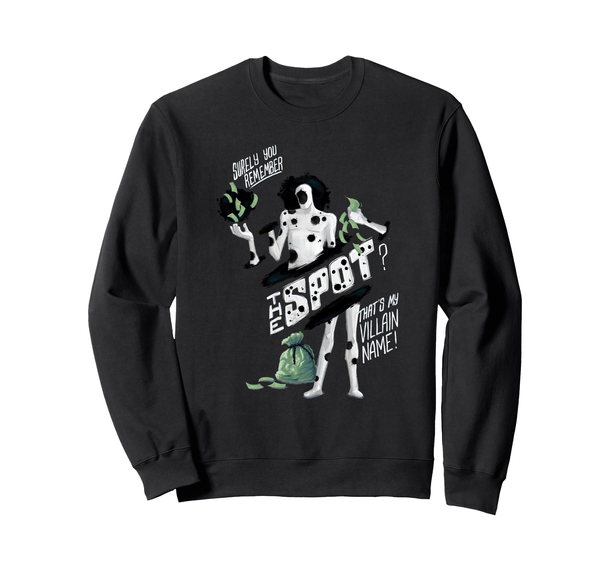 

Marvel s Spider-Man: Into the Spider-Verse Part 1 Spot Cache Sweatshirt