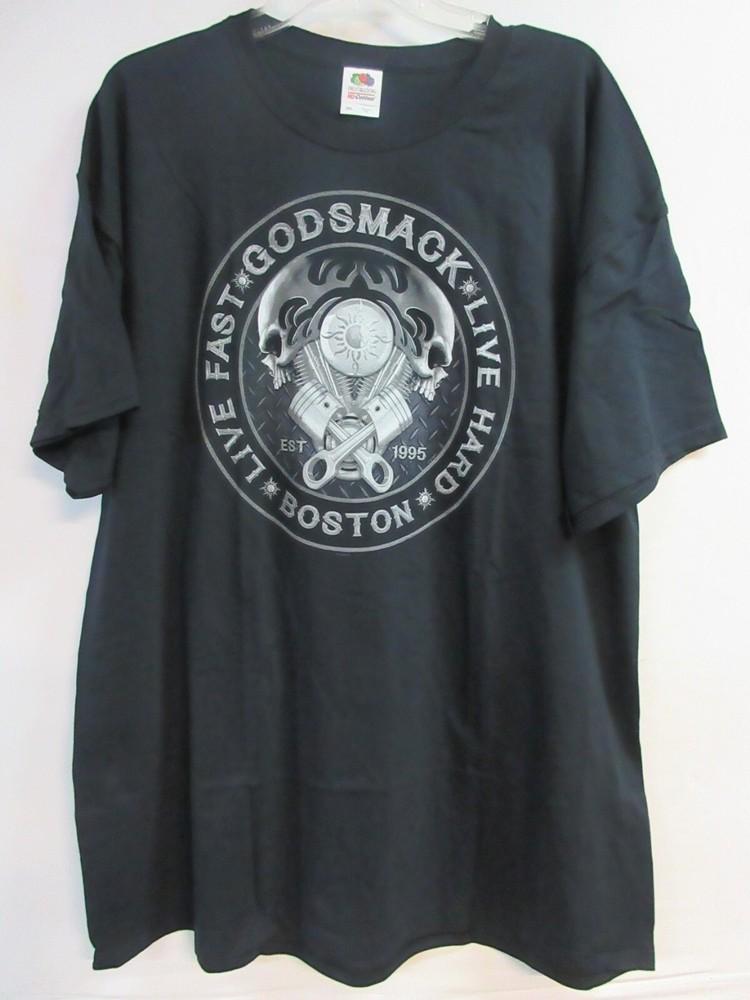 GODSMACK OFFICIAL MERCH LIVE HARD 2019 BAND CONCERT MUSIC  2XL / XXL Unisex T-Shirt XXXXL