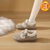 2025 Winter New Boken Shoes with Velvet Korean Edition Female Student Board Shoes Sports Warm Casual Shoes