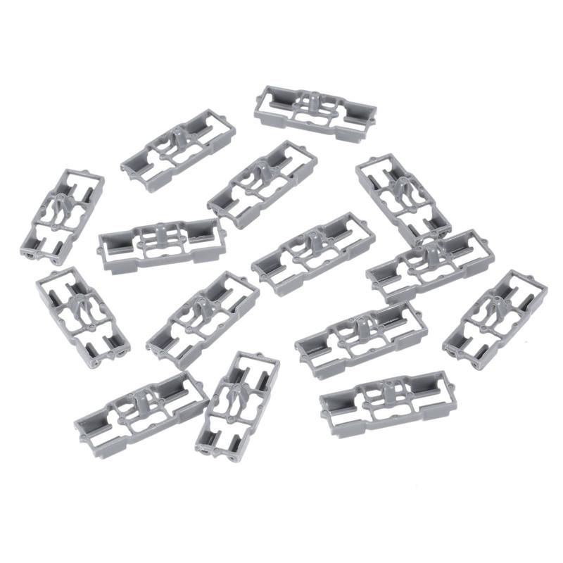 15Pcs Auto Car Lower Door Weatherstrip Plastic Seal Retainer Clip Front Rear Car Accessories For BMW X5 E53 Car Interior Parts