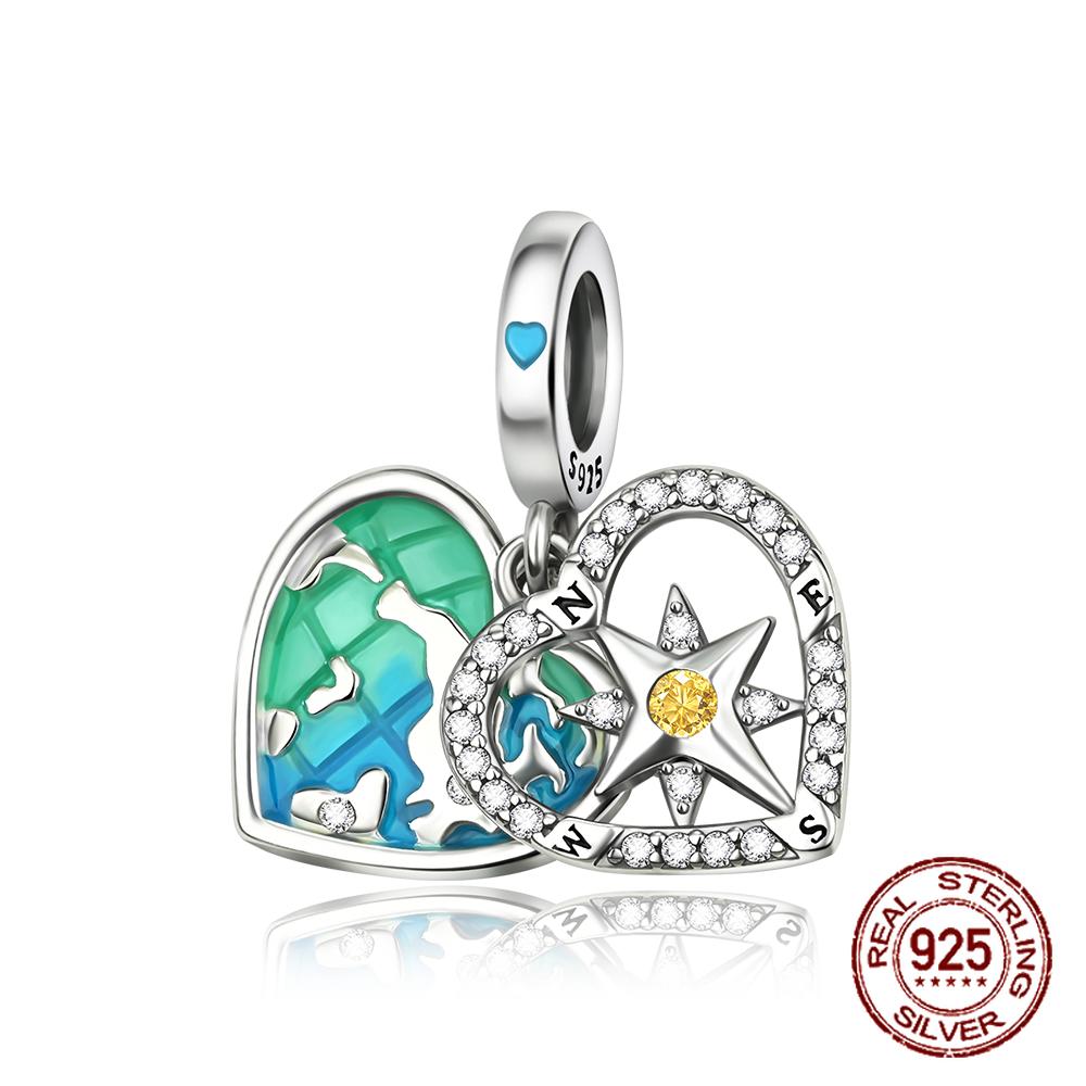 Lovely Copper Animal Teacup Dog Paw Print Cat Flower Fairy Pendant Fit Diy Bracelet Necklace Boutique Birthday Gift