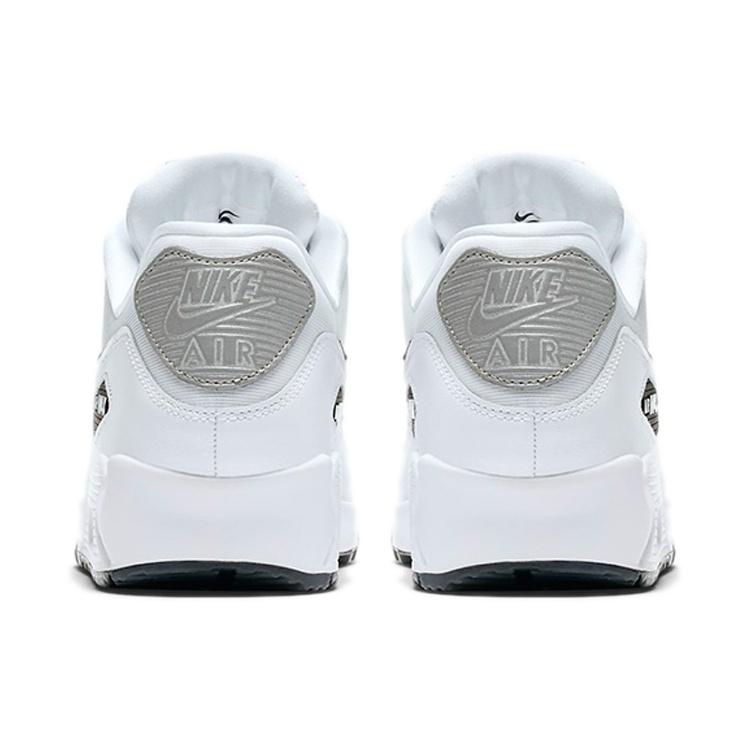 (WMNS) Nike Air Max 90 'White Silver' Women's 325213-137