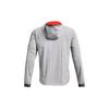 Under Armour Rush Series Color Block Training Zip Hoodie Men Outerwear Gray 1366186-066