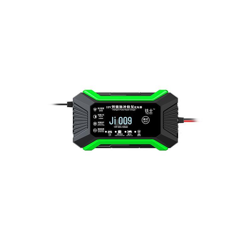 12V Smart Pulse Repair Battery Charger for Motorcycle, Yacht, and Car Lead-Acid Batteries