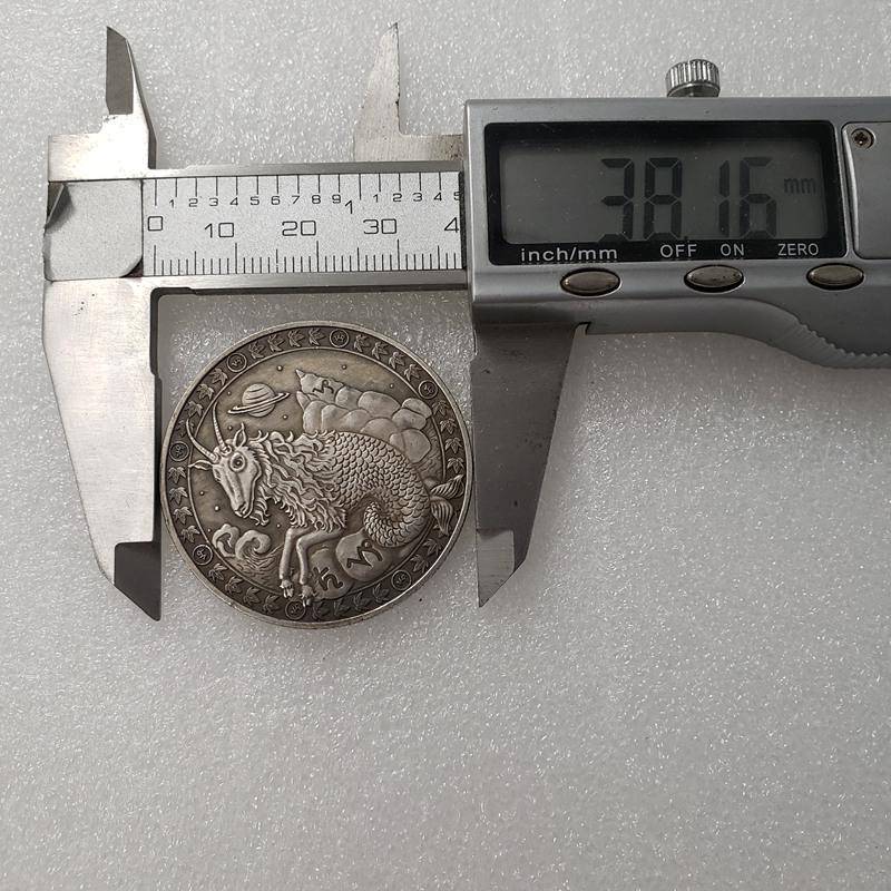 Avrupa & Amerikan Zodyak Antik Gümüş Paralar - Güneş Tanrısı Tarot Koleksiyonluk