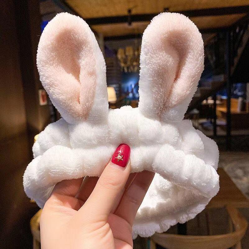 Plush Headband Sweet Face Wash Makeup Three-dimensional Plush Headband