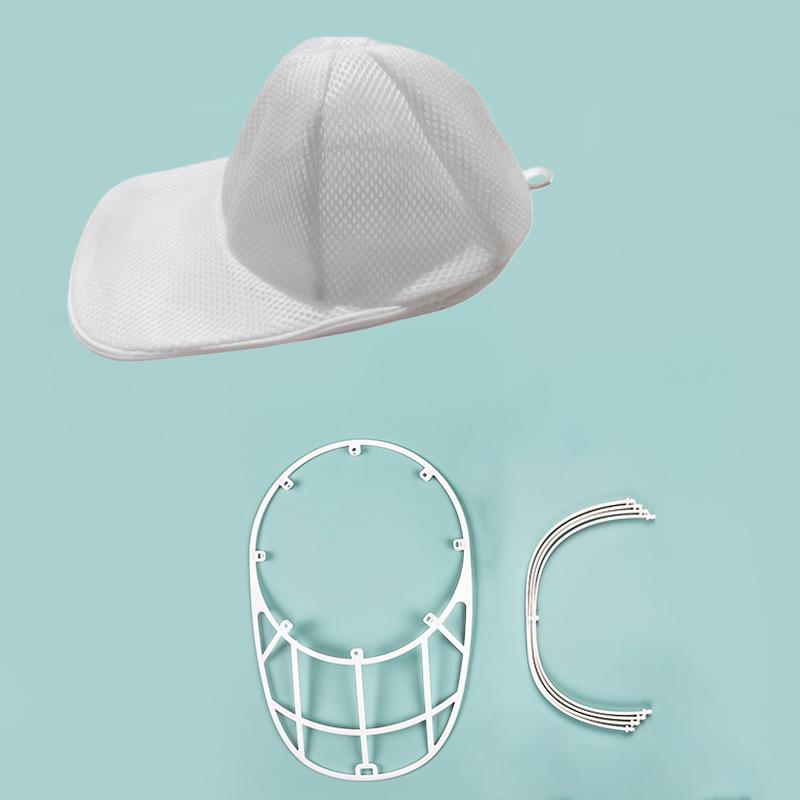 Abnehmbarer Waschbarer Kappenwäscher und Ständer Anti-Deformations-Schutzbeutel