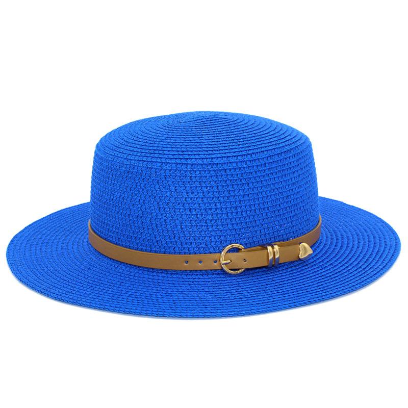 Women's New Spring and Summer Bowler Hat Fashion Panama Straw Hat Outdoor Sun Hat French Beach Hat Cool Hat