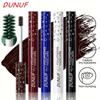 Dunuf Wasserdichte 8-Farben-Mascara - Natürlicher Schwung & Verlängerung, Sanft zu den Augen, Pflanzliches Squalan, Perfekt für alle Hauttypen