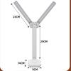 2 Heads Desk Lamp 3 Colors Stepless Dimmable Flexible Touch Study Desk Lamp for Bedroom Dorm Rechargeable Version