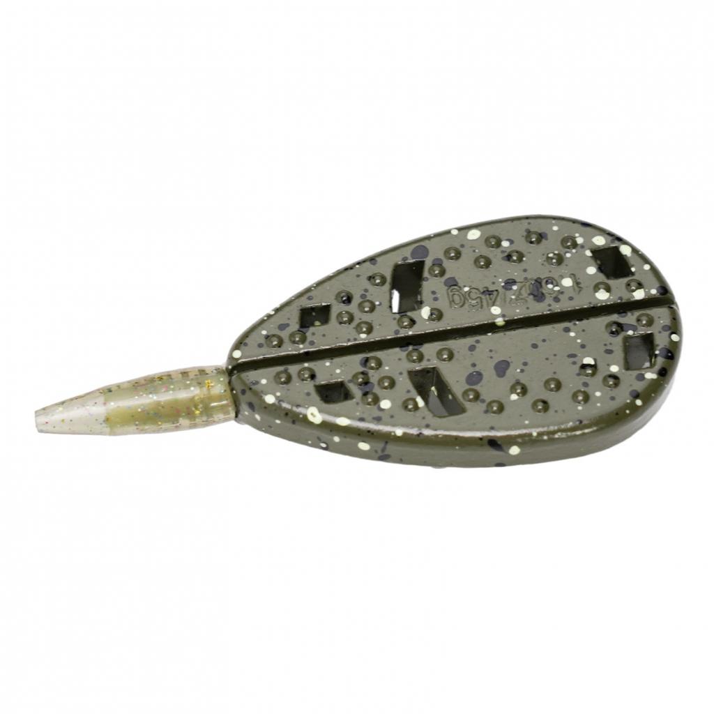 Outerdoor Riverside Fishing Feeder Zinc Alloy 7.6x3.2cm